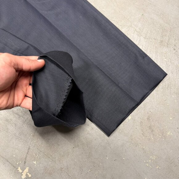 Hugo Boss Suit "James/Sharp" Super 120s Wool 2pc Birdseye Navy Blue 40R 30x29 - Picture 16 of 16